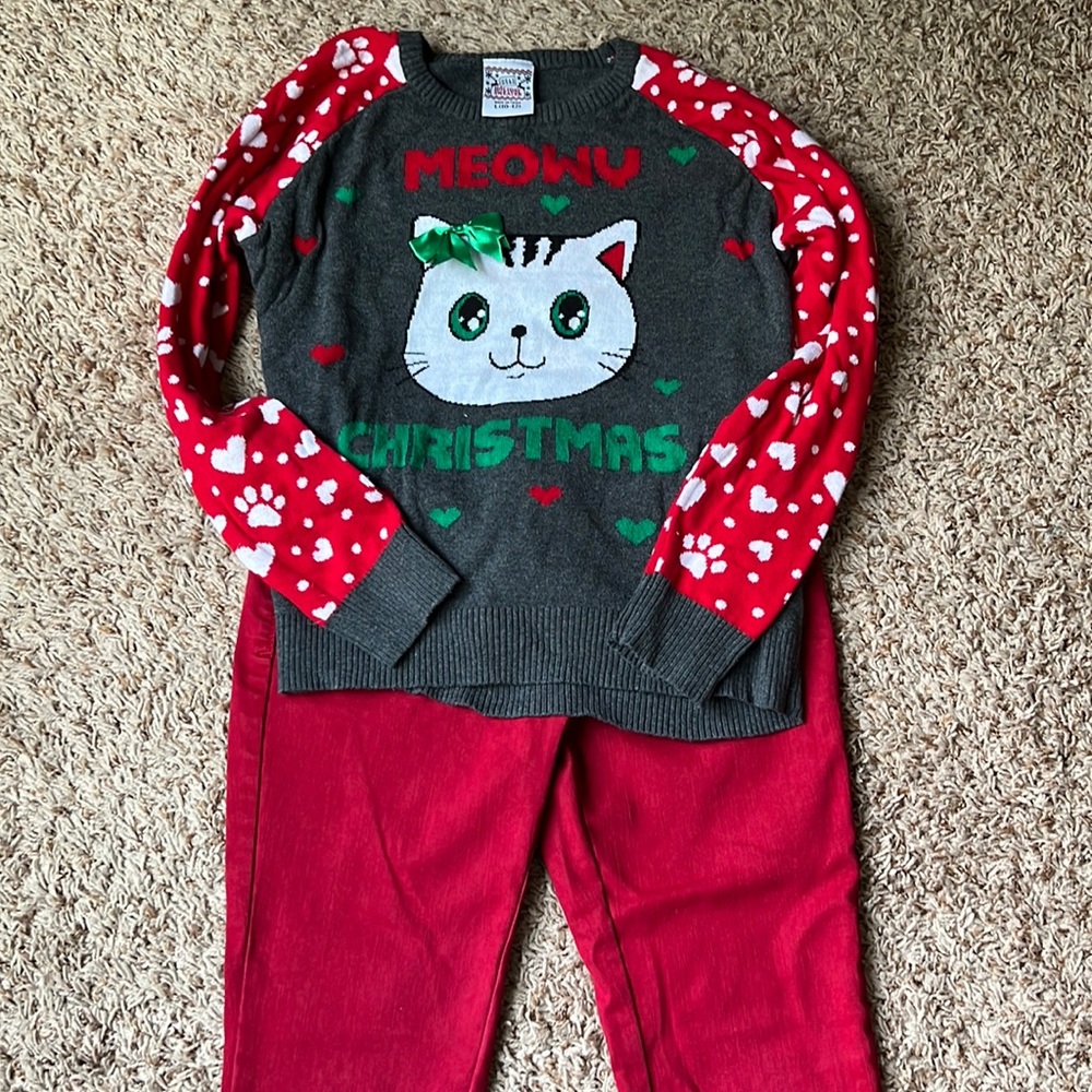 Girls Christmas Outfit